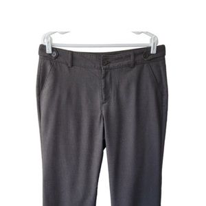 Bass Size 12 Gray Pinstriped Four Pocket Pants 29in Inseam